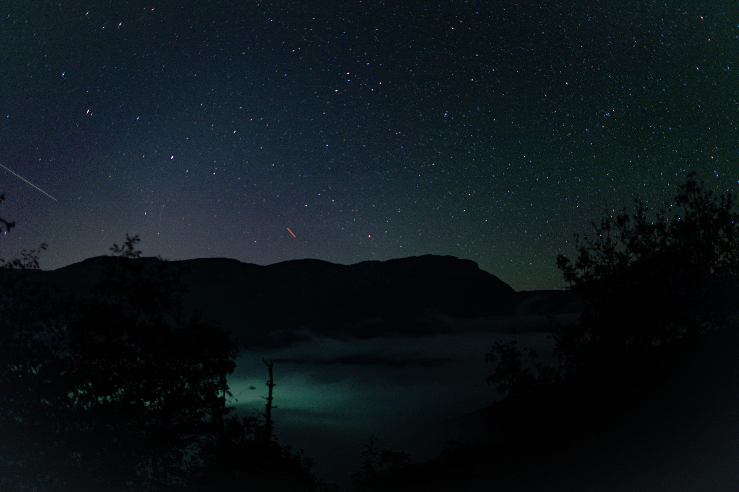 Stars over the valley