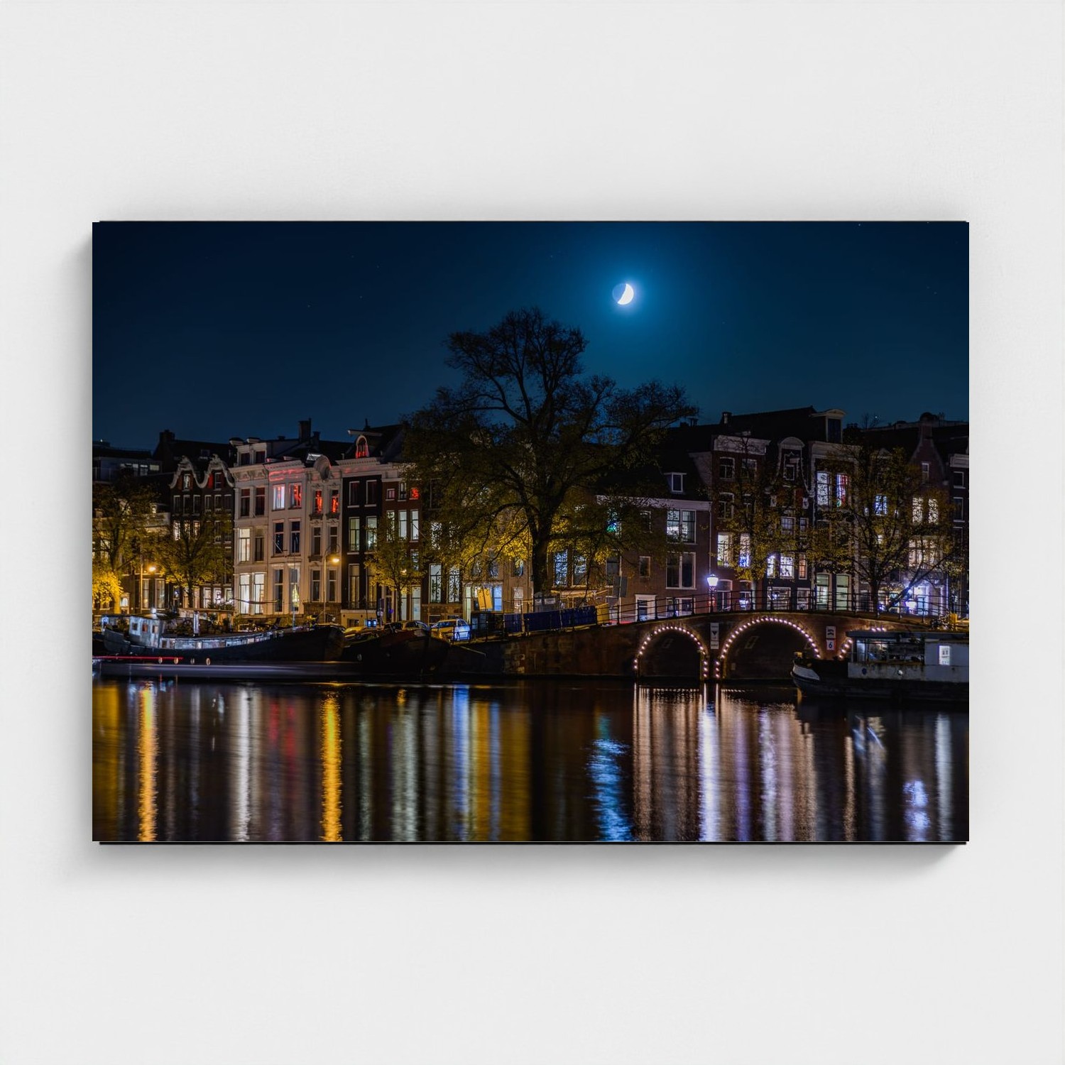 Zwarte lijst · box · zonder passe-partout