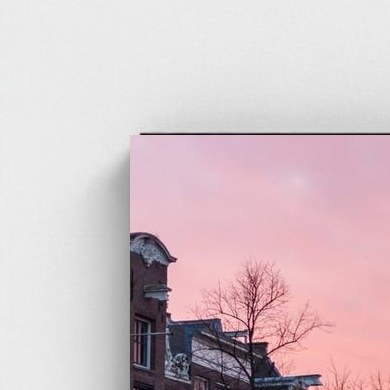 Zwarte lijst · box · zonder passe-partout