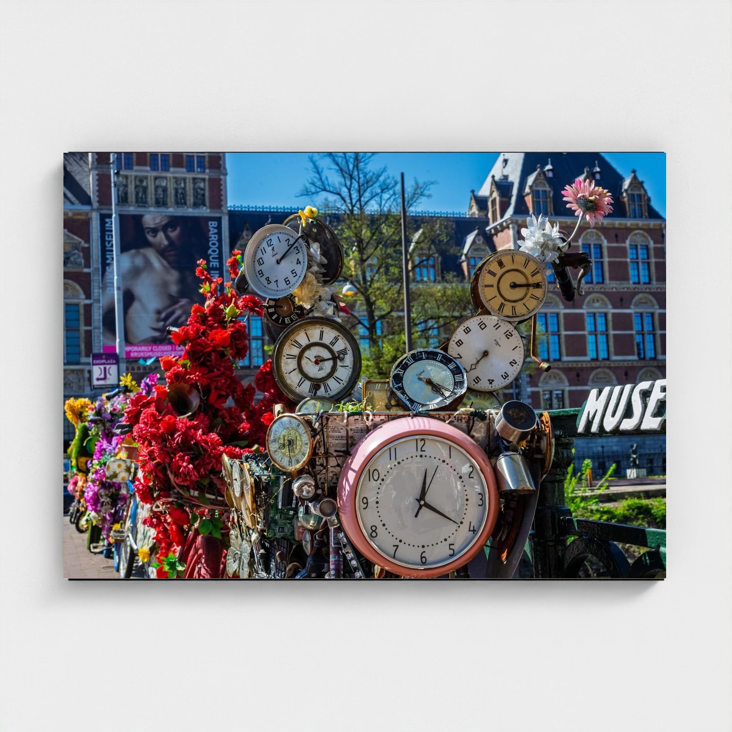 Zwarte lijst · box · zonder passe-partout