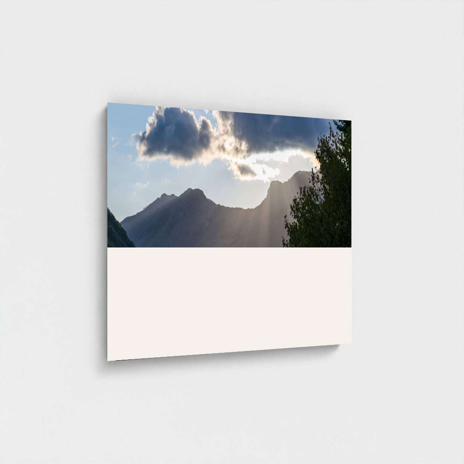 Black frame · box · no mount