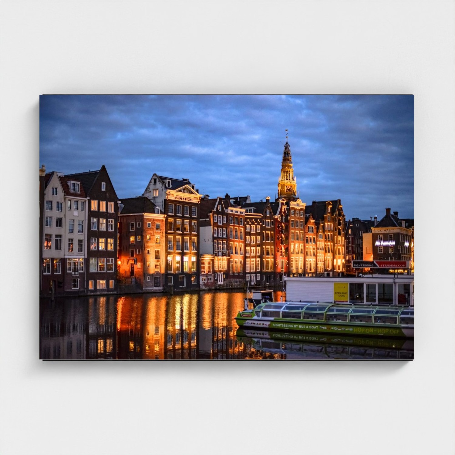 Zwarte lijst · box · zonder passe-partout