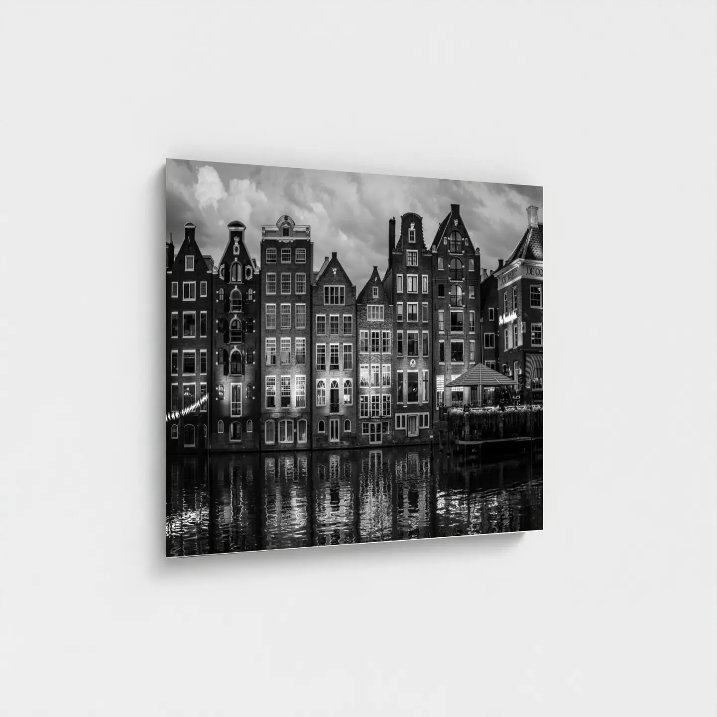 Zwarte lijst · box · zonder passe-partout