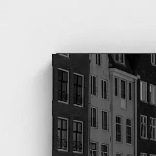 Zwarte lijst · box · zonder passe-partout