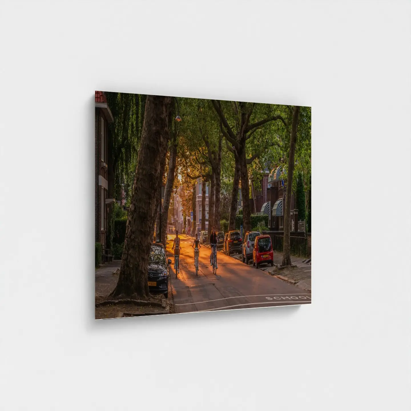 Zwarte lijst · box · zonder passe-partout