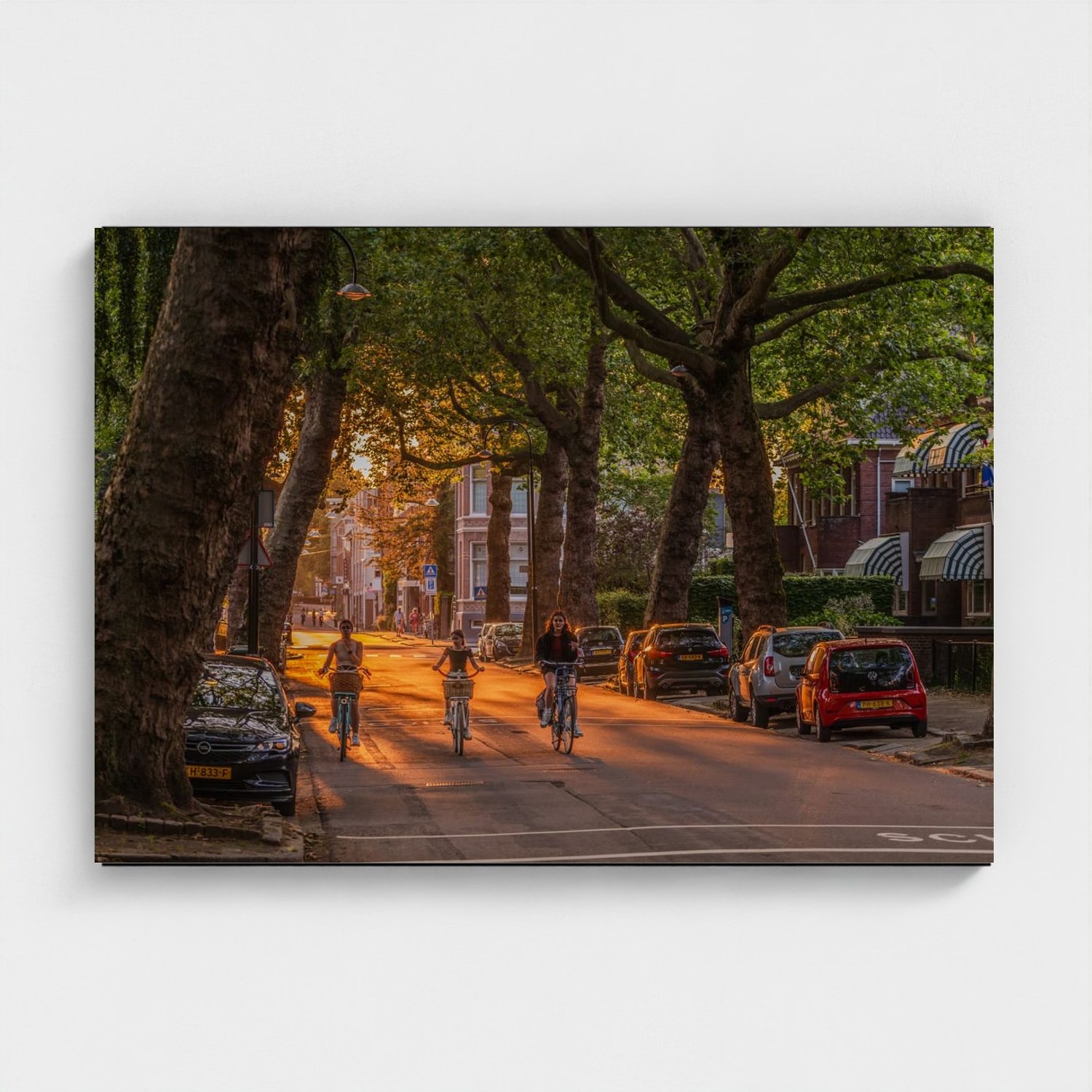 Zwarte lijst · box · zonder passe-partout