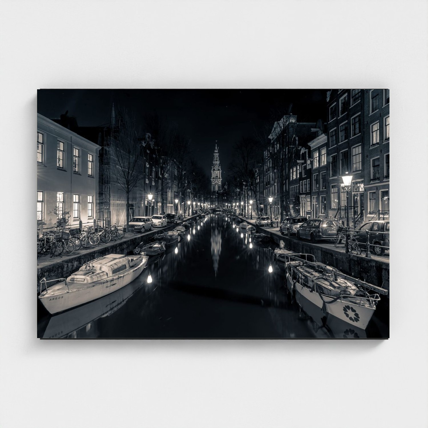Zwarte lijst · box · zonder passe-partout