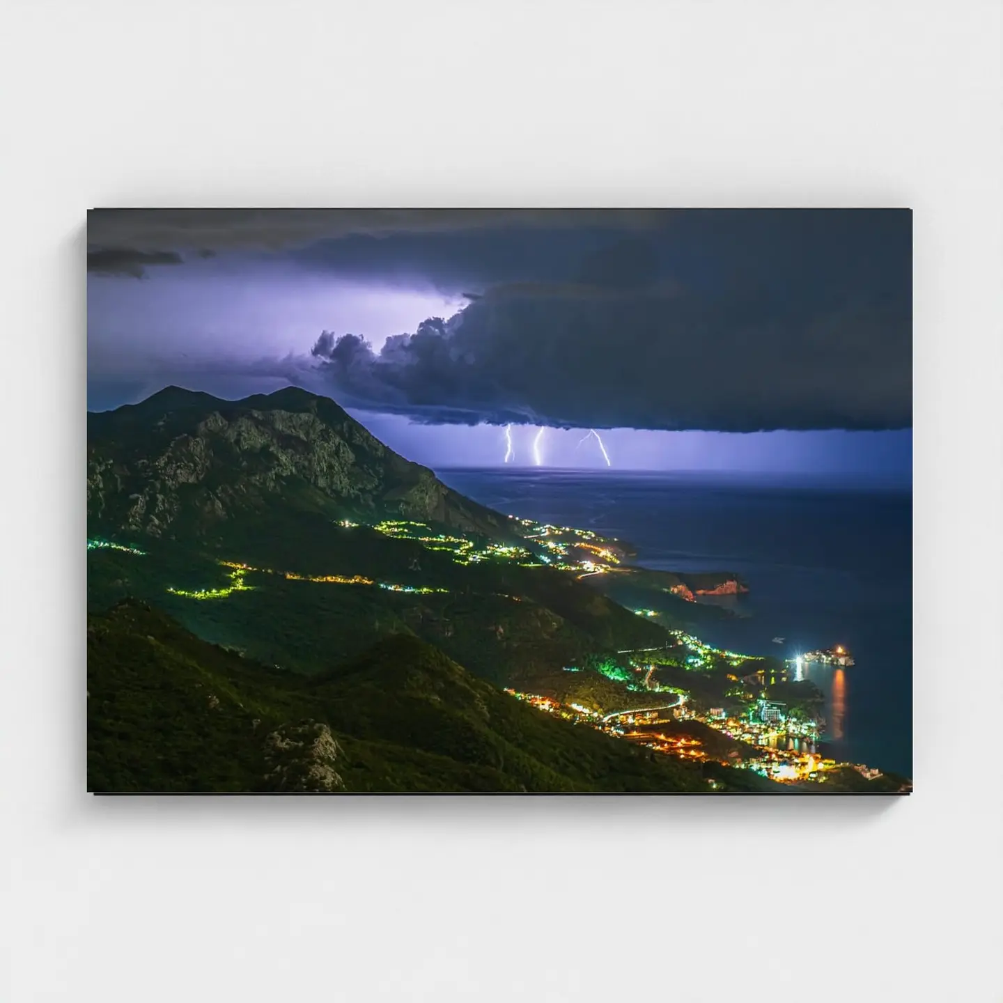 Black frame · box · no mount