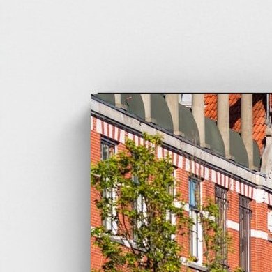 Zwarte lijst · box · zonder passe-partout