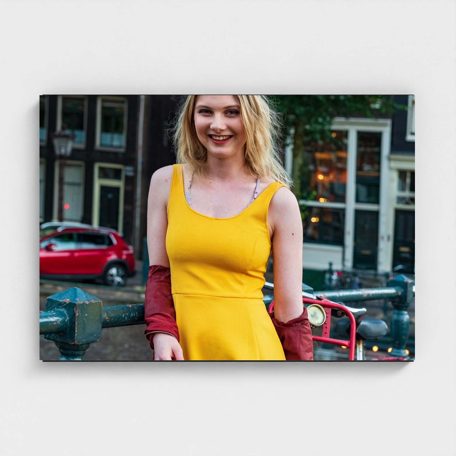 Zwarte lijst · box · zonder passe-partout